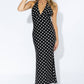Polka Dot Halter Dress