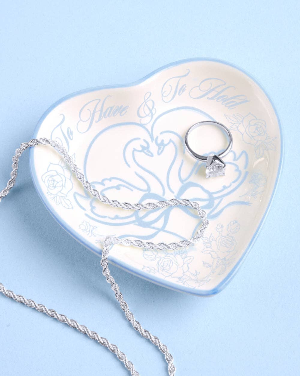 To Have & To Hold Ring Tray | something blue bride