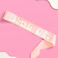Daisy Birthday Girl Sash
