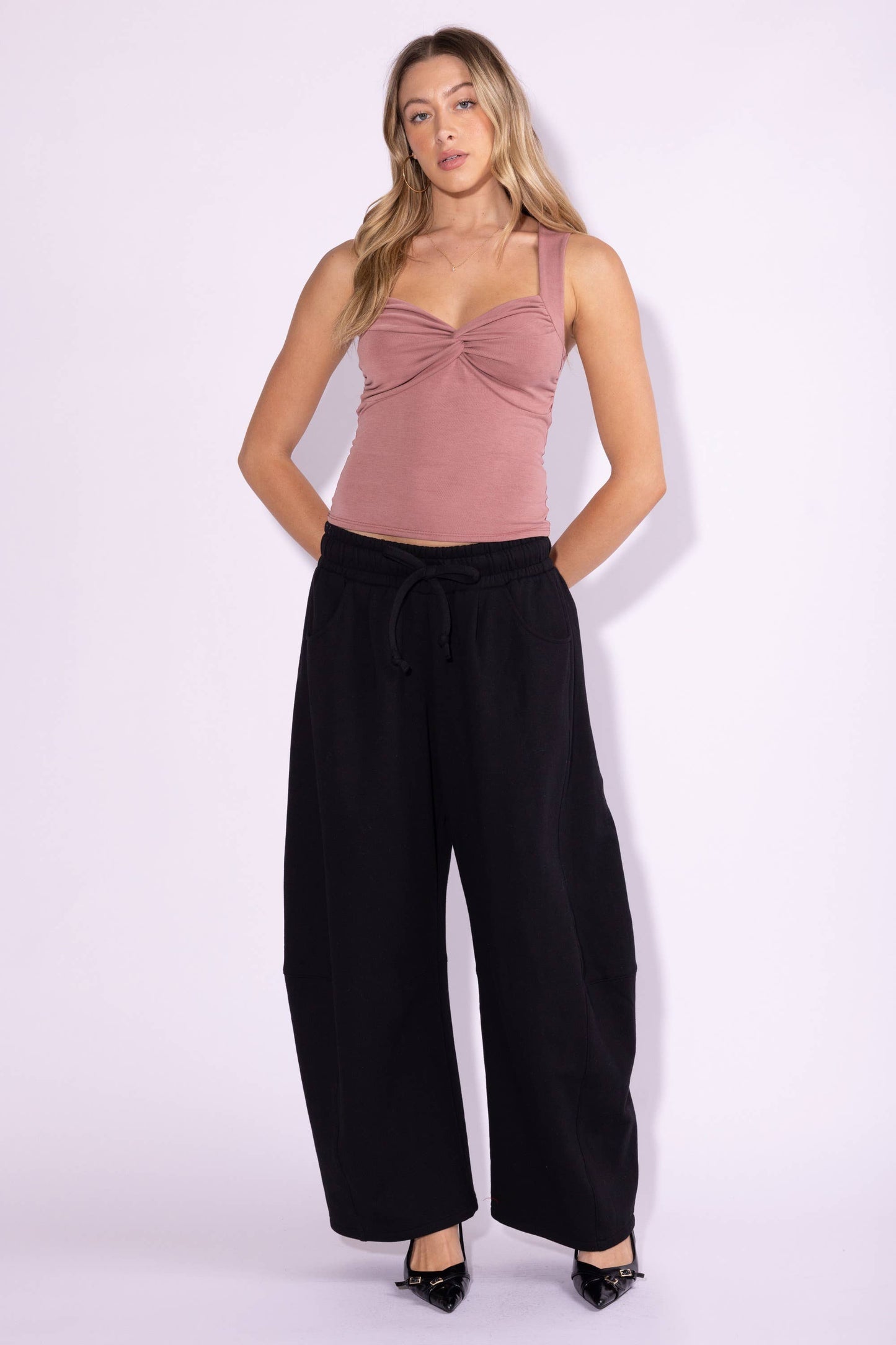 Barrel Leg Sweatpants