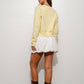 Yellow basic Cardigan