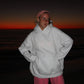 Pearl Grey Van Star Embroider Hoodie