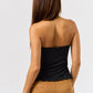 Tube Flyaway Top with Trim