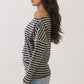 Off The Shoulder Stripe Top