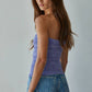 Knit Modal Nylon Spandex Seamless Jacquard Tube Top