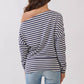 Off The Shoulder Stripe Top