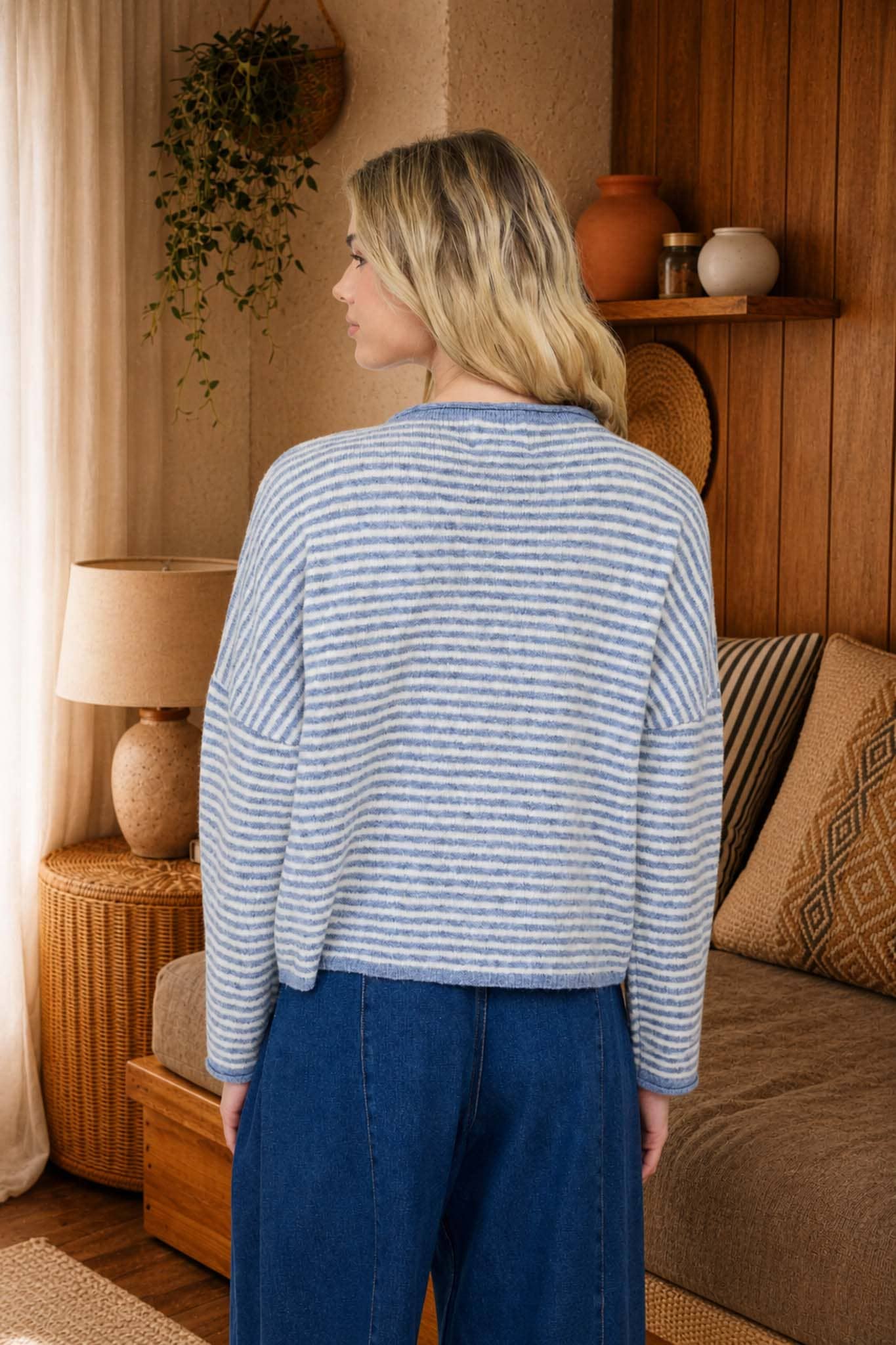 Sadie Striped Cardigan