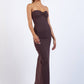 Slim Fit Slit Maxi Dress