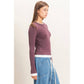 Layered Effect Long Sleeve Top