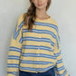 Piper Cardigan - Varsity Stripe