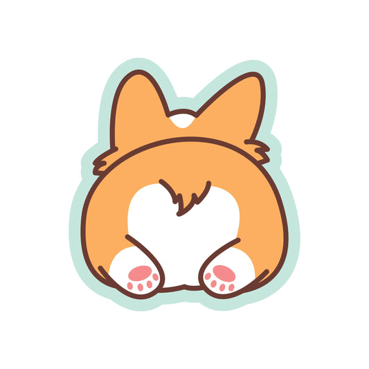 Corgi Booty Vinyl Sticker