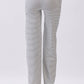 Striped Straight Leg Bottoms