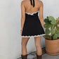 Polka Dot Lace Mini Dress