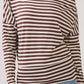 Off The Shoulder Stripe Top