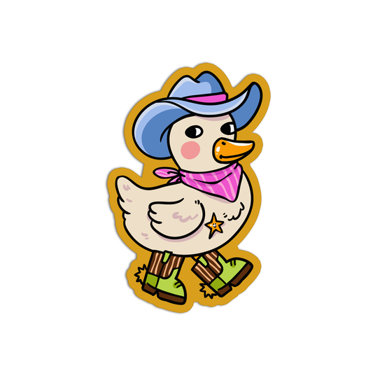 Cowboy Textured Stickers