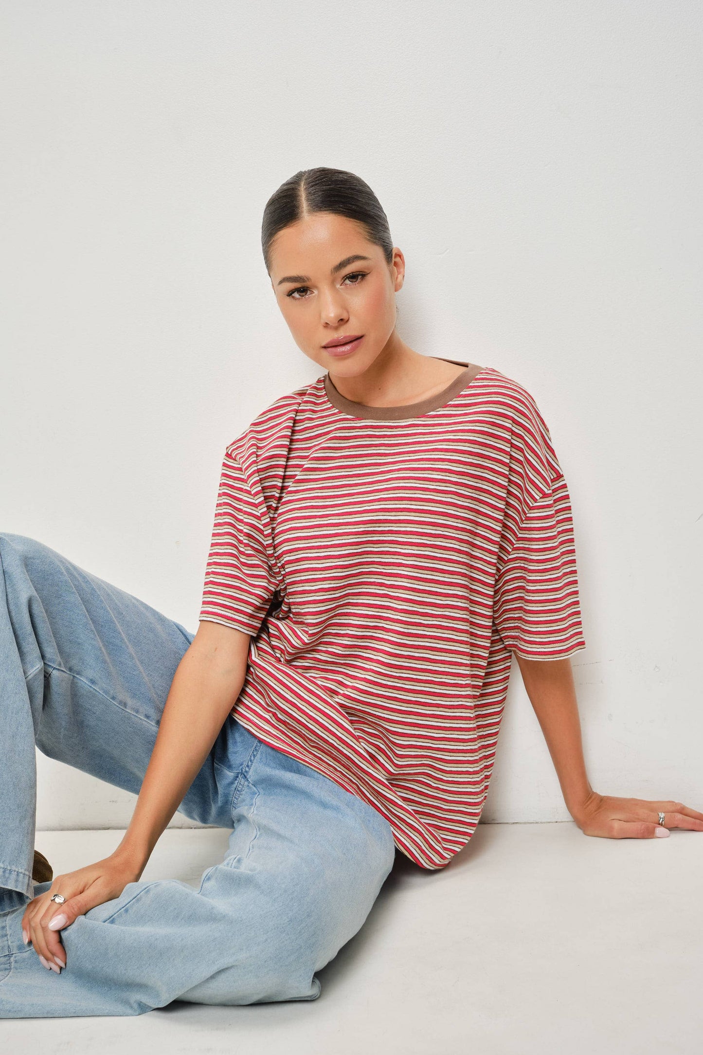 PIA STRIPED TEE