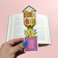 Little Library Die Cut Bookmark