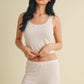 Pointelle Lounge Tank