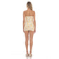 Tulip Mesh Strapless Skirt