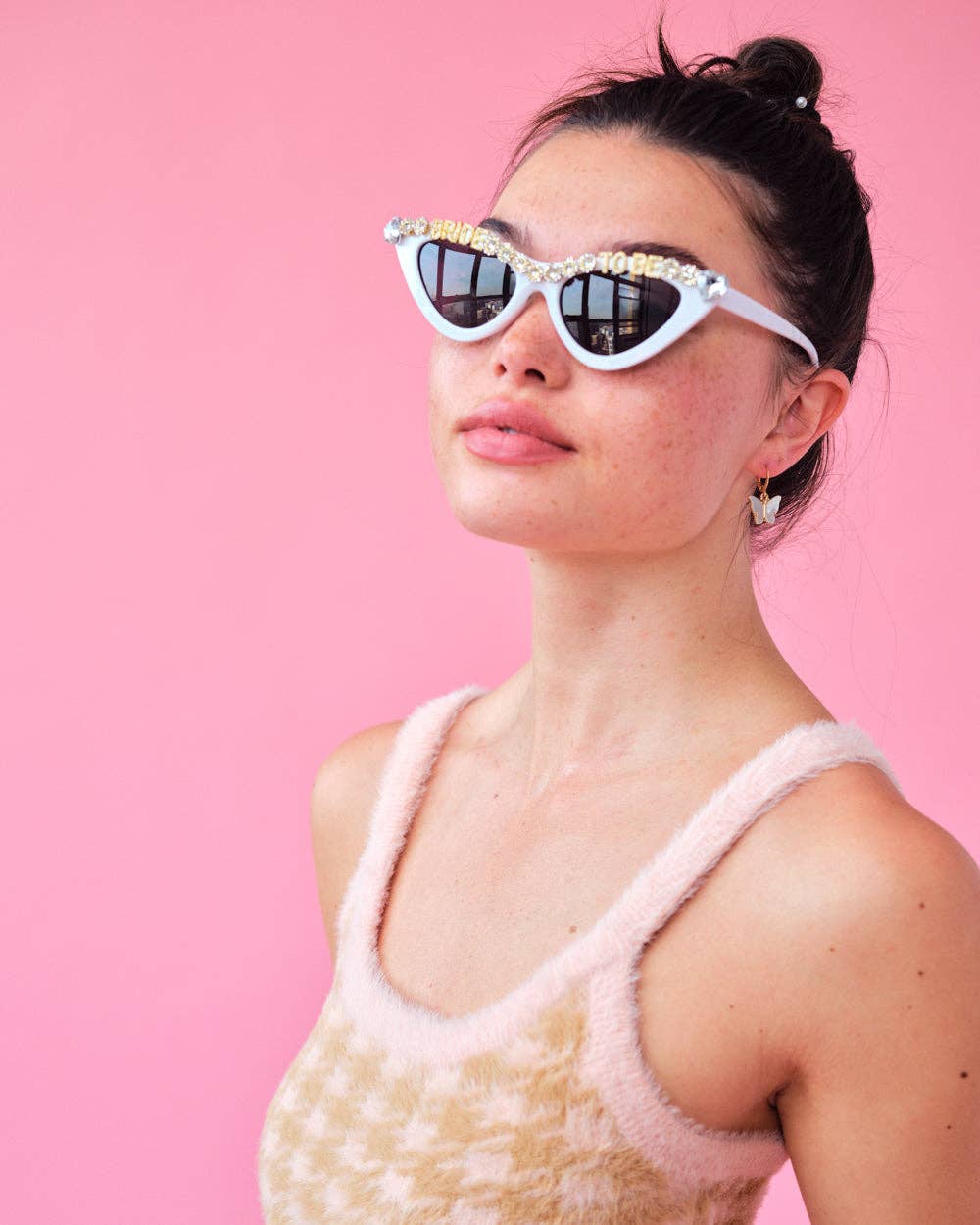 Bride Sunglasses: Rhinestone