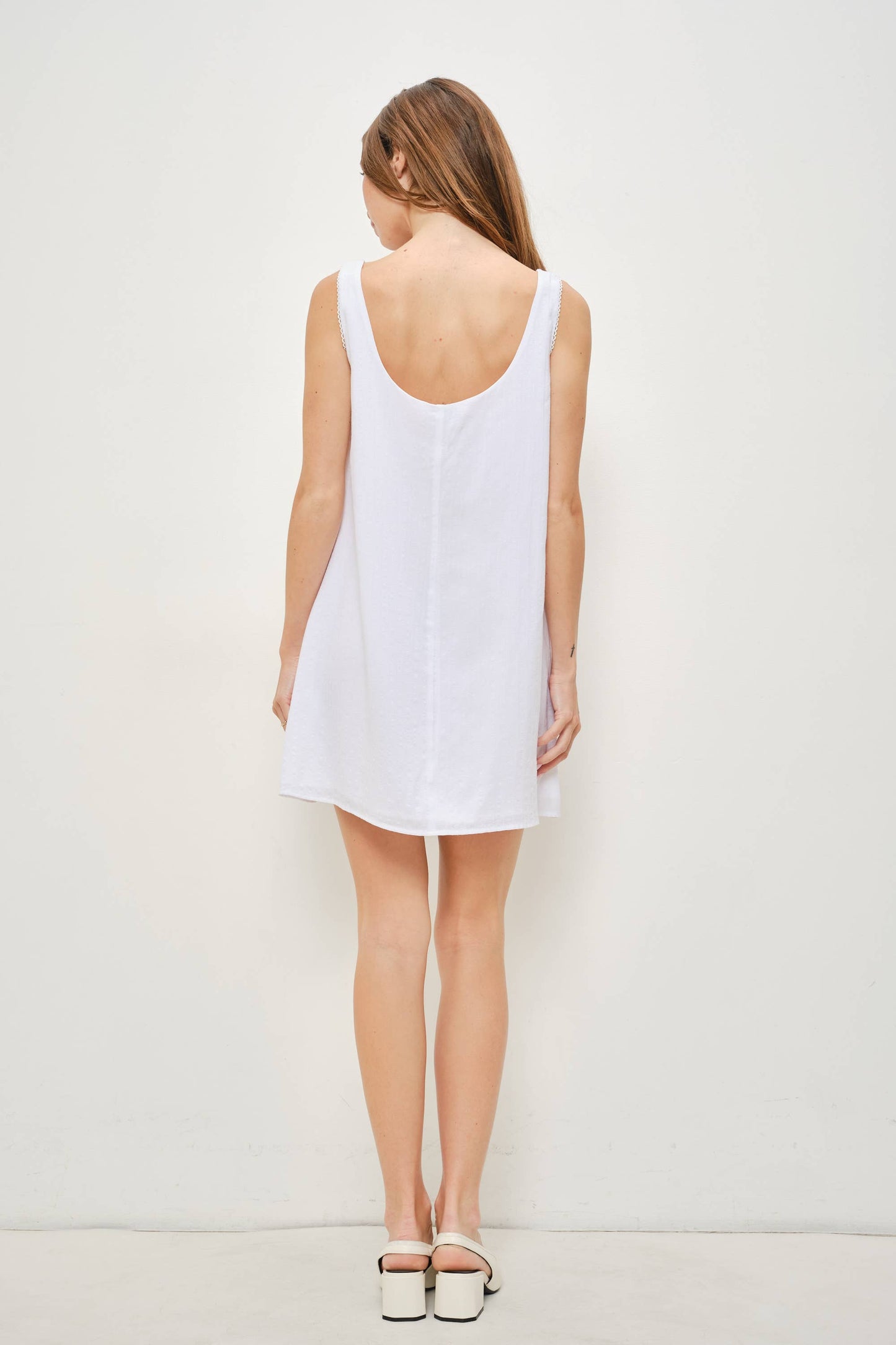 Ian Mini White Dress