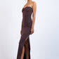 Slim Fit Slit Maxi Dress