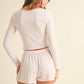 Pointelle Lounge Shorts
