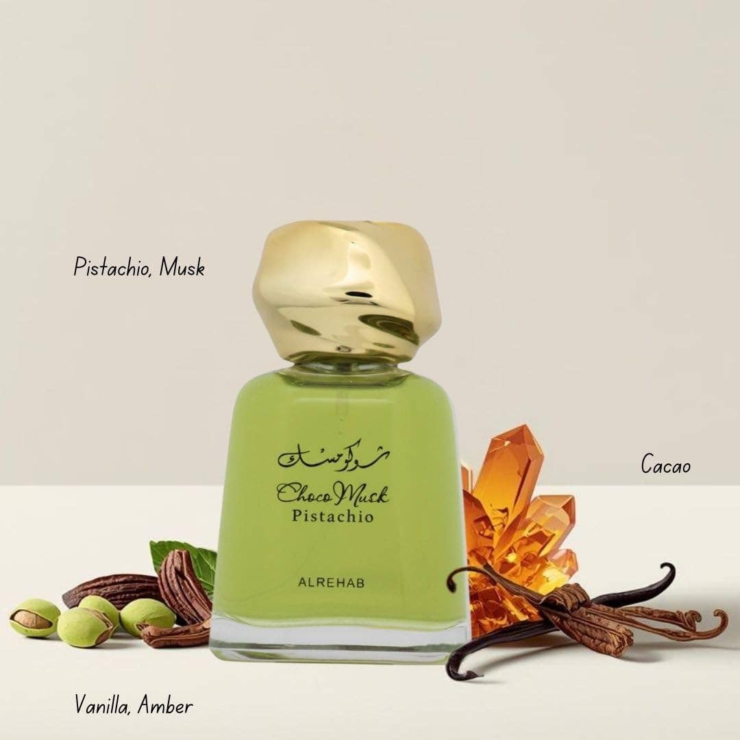 Al Rehab Choco Musk Pistachio EDP Spray 100 ml
