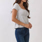 Stripe Babydoll Top
