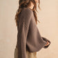 Round Neck Knit Sweater