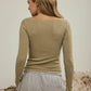 Boatneck Long Sleeve