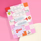 Something Blue Clips - 4 white acrylic hair clips