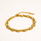 Xenon 18K Gold Non-Tarnish Bracelet