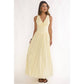 EYELIT HALTER MIDI DRESS