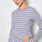 SIMONE STRIPED TOP