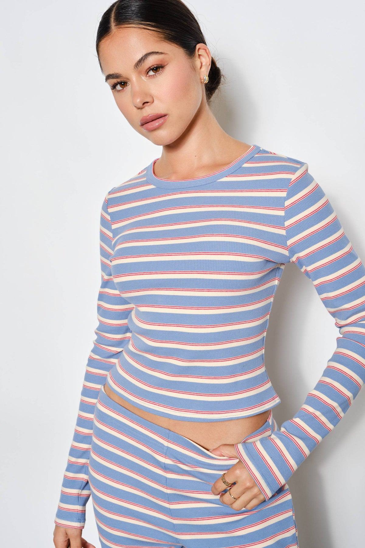 SIMONE STRIPED TOP