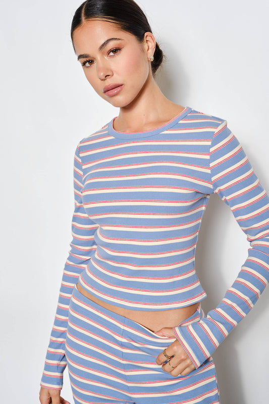 SIMONE STRIPED TOP
