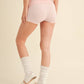Soft Knit Foldover Shorts