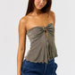 Tube Flyaway Top with Trim