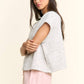 Soft Button-Front Knit Top