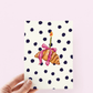 Croissant with Bow Celebration Congratulations Greeting Card