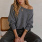 Jade off the shoulder sweater