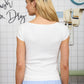 Boat Neck Top