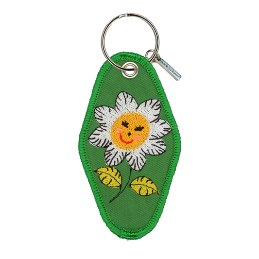 Have an Okay Day Embroidered Keychain