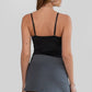 Solid Knit Cropped Cami Top