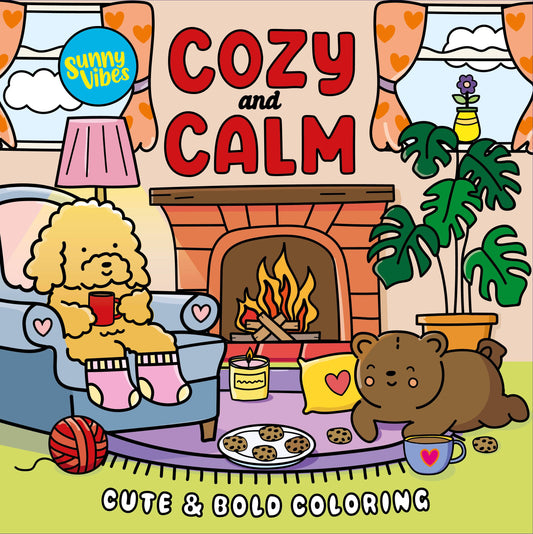 Cozy & Calm: Coloring Book