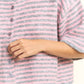 Multi Striped Cropped Soft Knit