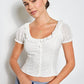 Florian Eyelet Top