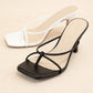 Thin Strap Kitten Heels
