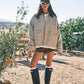 Oversized Cable Knit Sweater